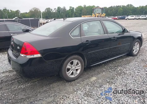 2012 Chevrolet Impala Ls from USA, damaged, VIN 2G1WF5E34C1283285